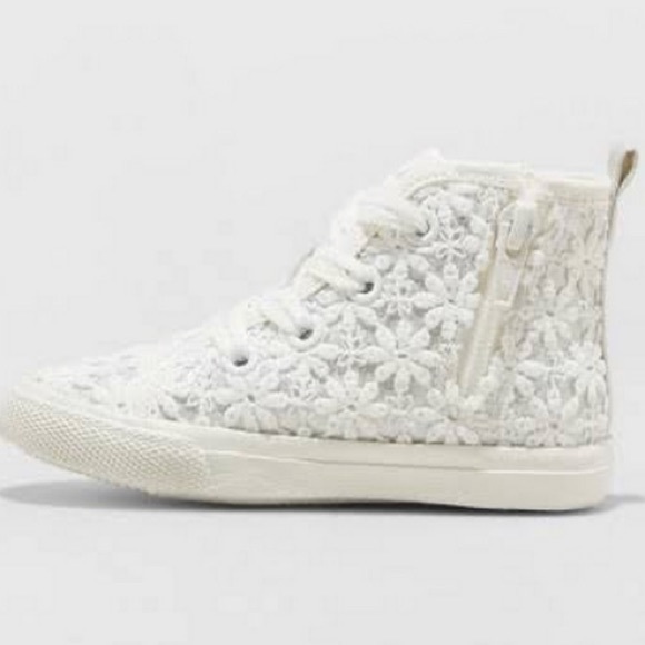 cat and jack white shoes